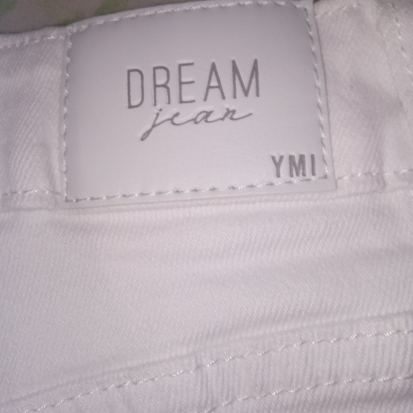 YMI DREAM FIT White Denim Anklet Jean ( Size: 5/27) - Picture 3 of 4